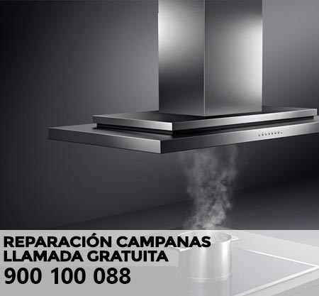 Reparación averías campanas extractoras Bauknecht